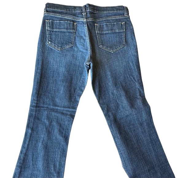 Old Navy Jeans Womens SweetHeart Flared Classic Rise Stretch 30” Inseam Size 10 - Picture 7 of 16